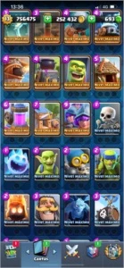 Conta Clash royale podendo negociar