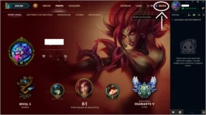 Conta LoL Diamante V Smurf E-mail não Confirmado - League of Legends