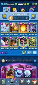 Conta nível 41 com campeões - Clash Royale