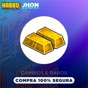 BARRA DE OURO - 50 CÂMBIOS - (50c) - Habbo