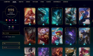 Conta Platina 4- 225 - League of Legends LOL