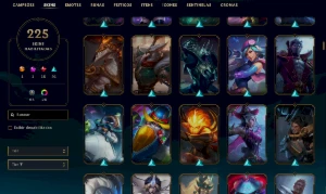 Conta Platina 4- 225 - League of Legends LOL