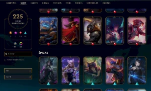 Conta Platina 4- 225 - League of Legends LOL