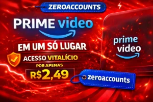 PRIME VÍDEO 4K | Privado 30 dias! - Entrega Automática! - Assinaturas e Premium