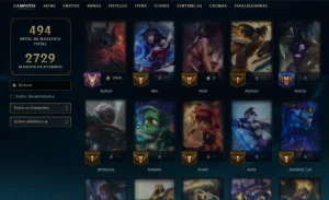 Conta Lol | Full Acesso | 170 Skins | Mmr Platina |+Valorant - League of Legends