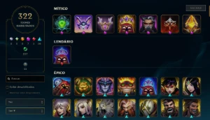 Conta Lol | Full Acesso | 170 Skins | Mmr Platina |+Valorant - League of Legends