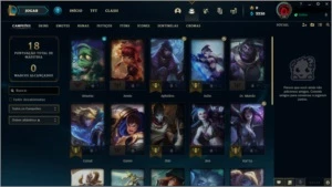 Conta LoL, Platina ll, 70% de Win Rate - League of Legends