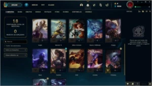 Conta LoL, Platina ll, 70% de Win Rate - League of Legends