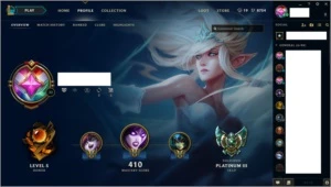 Vendo Conta League of Legends PLATINA 3 LOL