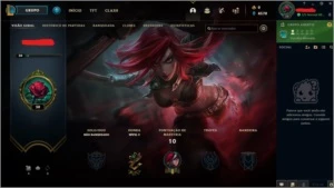 Conta Unranked - League of Legends LOL