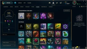Conta LOL - Diamante IV, 58% de WR(E-MAIL NÃO VERIFICADO) - League of Legends