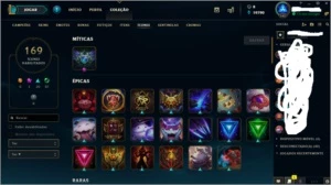 conta de lol - League of Legends