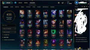 conta de lol - League of Legends