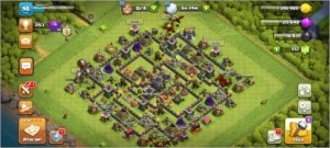 Conta clash of clans com clash royale