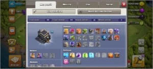 Conta clash of clans com clash royale