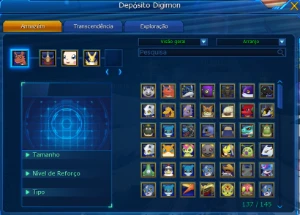 Conta LA-Omega End-Game com Rank U - Digimon Masters Online DMO