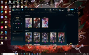 Conta League of Legends e Valorant LOL