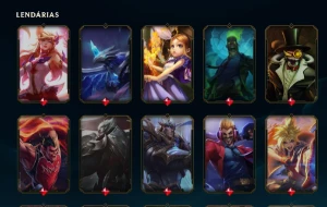 Conta Lol 391 Skins, Desapego! - League of Legends