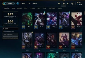CONTA LEAGUE OF LEGENDS 2011 LOL