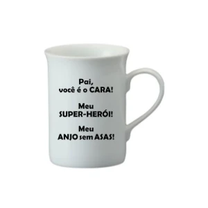 Caneca Pai Super-Herói Personalizada - 240 ml
