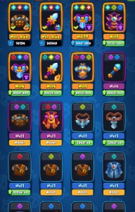 Conta Rush Royale - TOP 4500 CC + Vários Itens - Outros