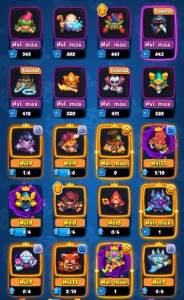 Conta Rush Royale - TOP 4500 CC + Vários Itens - Outros