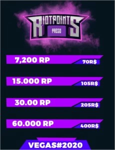 VENDA DE RP!!! ENTREGUE NA HORA DA COMPRA!!! - League of Legends LOL