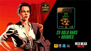 Gold Bar para Red Dead Redemption Online PC+ Brindes - Red Dead Online