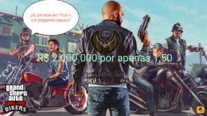 GTA 5 ONLINE 2 milhões por 1,50