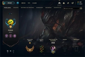 Conta Main Yasuo Caindo Com Plat 2 Menos 45 Skins - League of Legends LOL