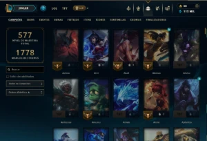 Conta Lol ex gm 2x - League of Legends