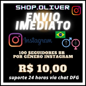 100 seguidores br por gênero instagram - Social Media