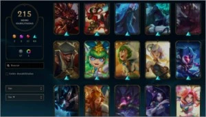 conta do lol - League of Legends