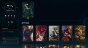 conta do lol - League of Legends