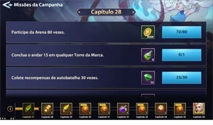 Conta infinite magic raid - Outros