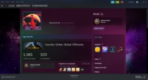 Conta GamersClub Lvl 20 - Global MM - 5 Anos + Jogos Steam - Counter Strike CS