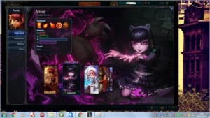 Conta Level 30 # 8 skins # skin Annie Gótica - League of Legends LOL