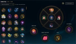 FULL ACESSO - LVL 596 - 172 SKINS - NICK BOM - R$400 - League of Legends: Wild Rift LOL WR