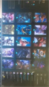 Conta LoL. lv 392 e 222 skins. - League of Legends