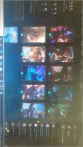 Conta LoL. lv 392 e 222 skins. - League of Legends