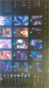 Conta LoL. lv 392 e 222 skins. - League of Legends