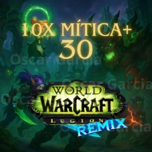 LEGION REMIX 10x Runs Míticas +30 - Blizzard