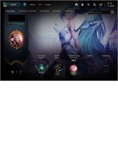 continha lol p4 ,varias skins - League of Legends