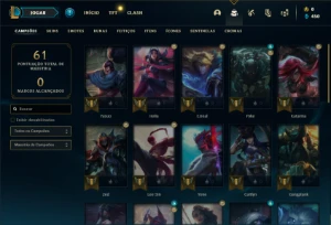 Conta Platina 2 com 30 Champs e 2 Skins SEM EMAIL CONFIRMADO - League of Legends LOL