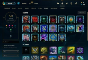 Conta Platina 2 com 30 Champs e 2 Skins SEM EMAIL CONFIRMADO - League of Legends LOL