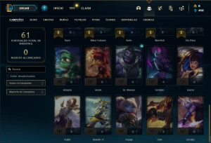 Conta Platina 2 com 30 Champs e 2 Skins SEM EMAIL CONFIRMADO - League of Legends LOL