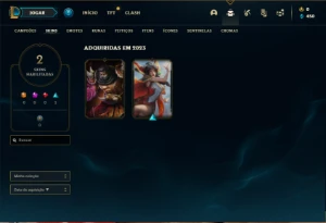 Conta Platina 2 com 30 Champs e 2 Skins SEM EMAIL CONFIRMADO - League of Legends LOL