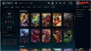 CONTA LOL  PLATINA 3 - MMR ALTO - League of Legends
