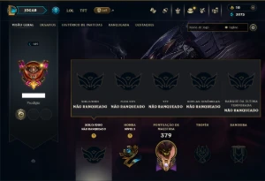 Unranked com 140 Champs e 114 Skins ( SUP / ADC / JG )