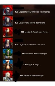 VENDO: (Conta) Blizzard/ World Of Warcraft com SHADOWLANDS.